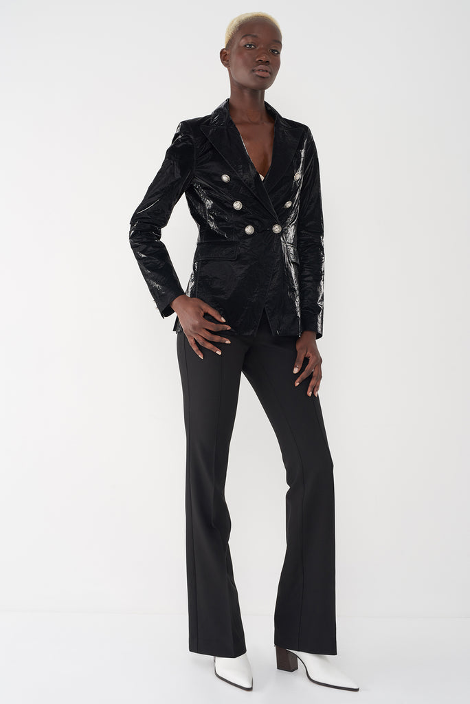 Military black blazer store