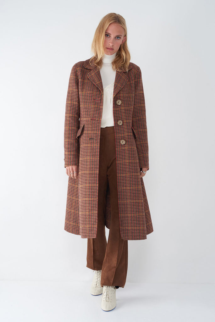 Store Søsken Jimi Houndstooth Coat Size 1 (US4